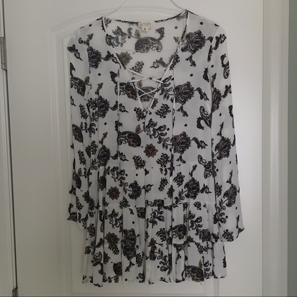 LA hearts paisley dress
